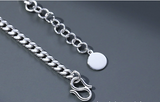Vintage Thai Silver Bracelet for Men's Fashion